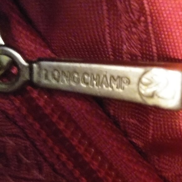 Longchamp Hobo Bag in Pink Pebbled Leather, EUC - Picture 9 of 13